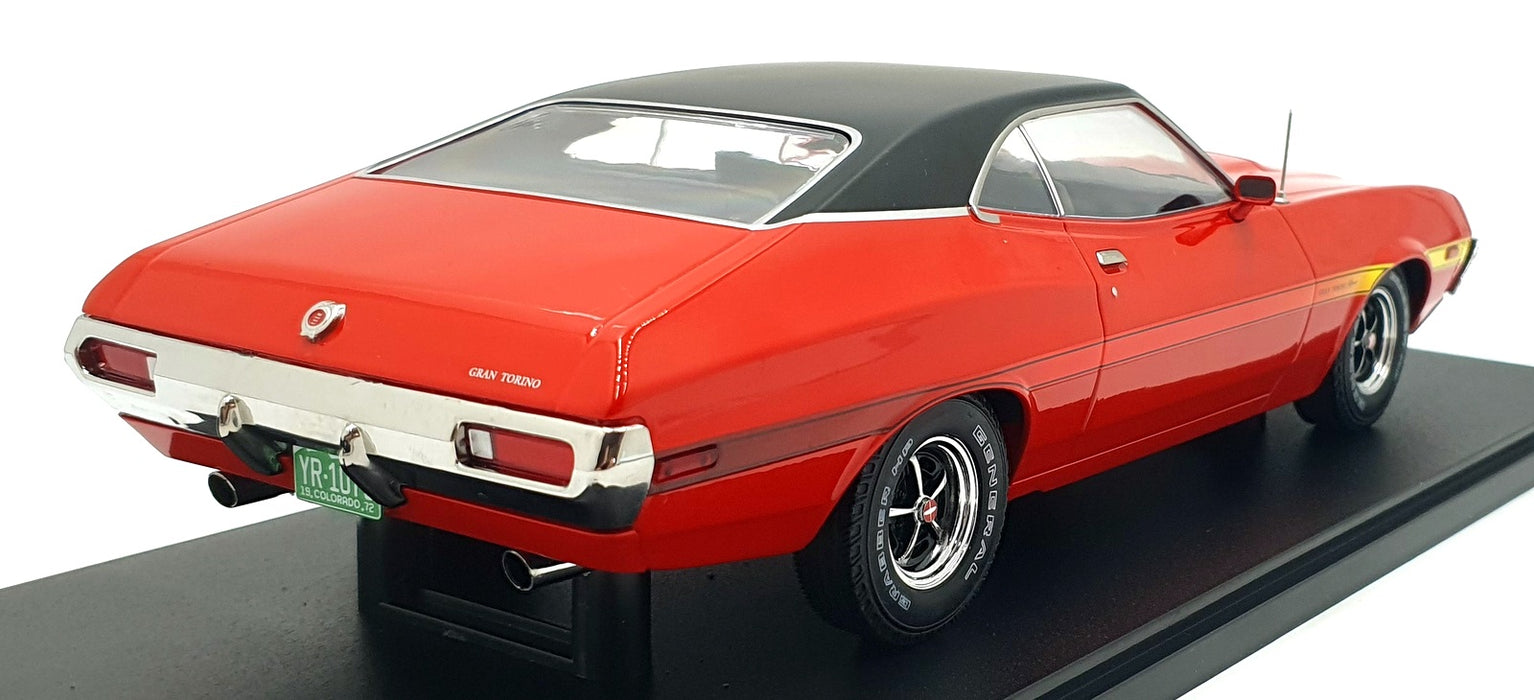 IXO 1/18 Scale 18CMC263.22 - 1972 Ford Grand Torino Sport 2-Door - Red