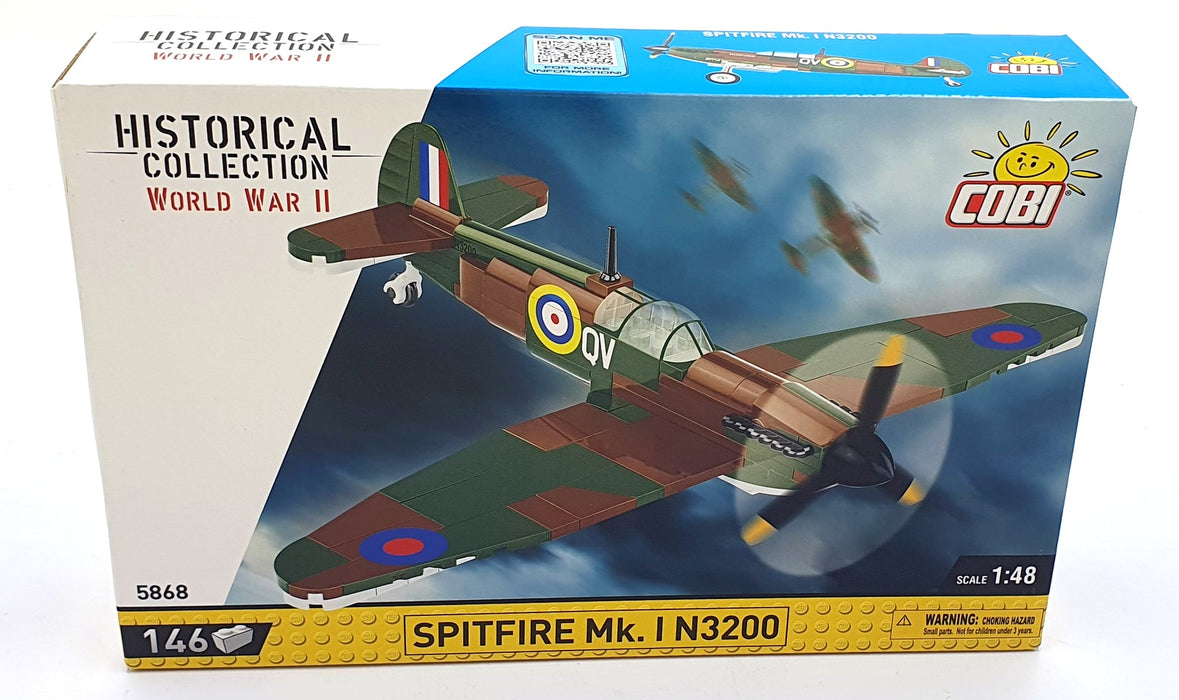 Cobi Bricks 1/48 Scale 5868 - Spitfire Mk. I N3200