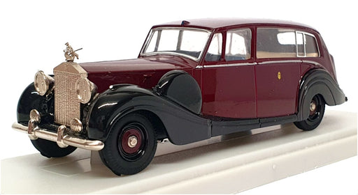 Rextoys 1/43 Scale 36 - Rolls Royce Phantom IV HM The Queen - Maroon/Black