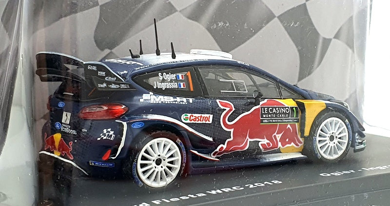 Altaya 1/43 Scale 19325G - Ford Fiesta WRC 2018 #1 Ogier/Ingrassia