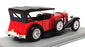Solido 1/43 Scale 4132 - 1928 Mercedes Benz SS - Met. Red/Black