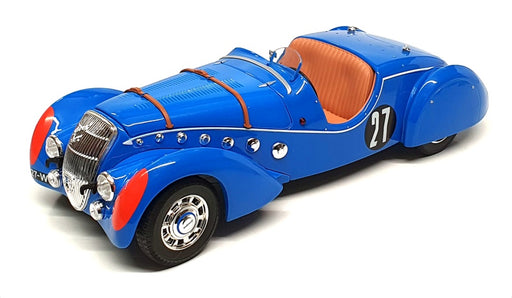 Norev 1/18 Scale Diecast 3124W - Peugeot 302 Darl'Mat #27 - Blue