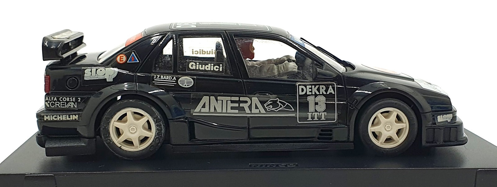 Ninco 1/32 Scale Slot Car 50104 - Alfa Romeo 155 V6 Ti #13 Black