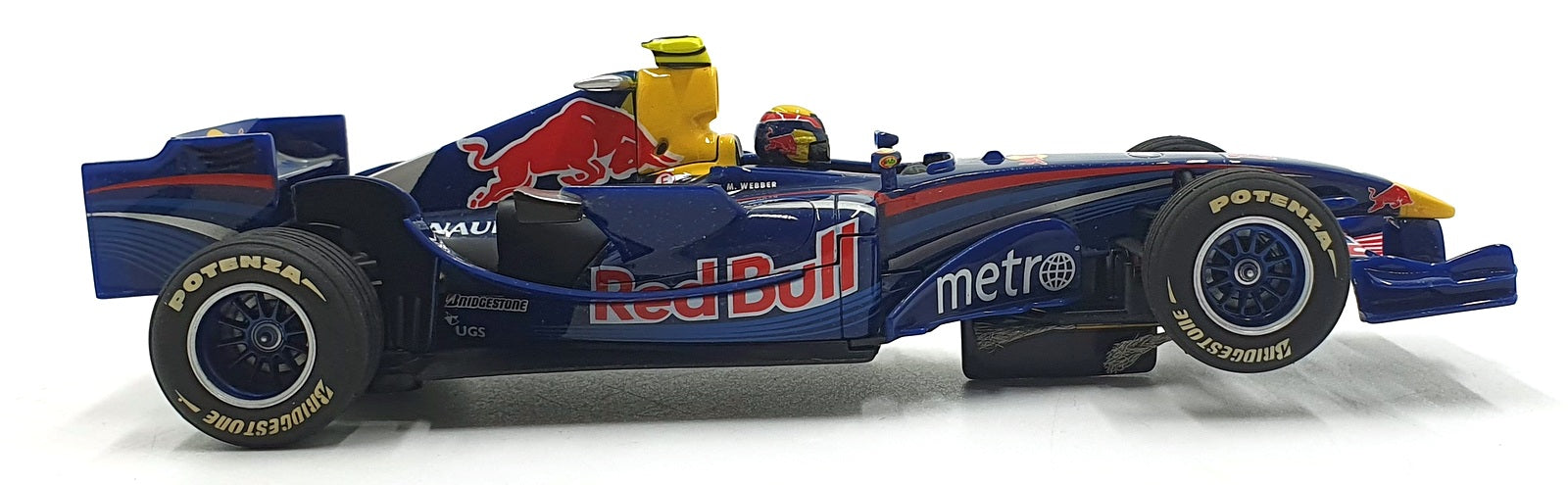 Carrera 1/32 Scale Slot Car 27183 - Red Bull RB1 #15 Livery 2007 - 2005