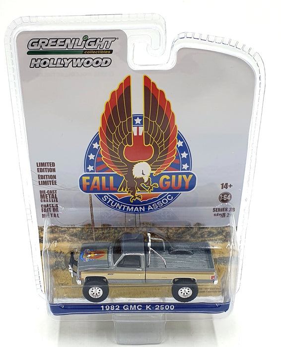 Greenlight 1/64 Scale 44860-F - 1982 GMC K-2500 Fall Guy Chase - Gold