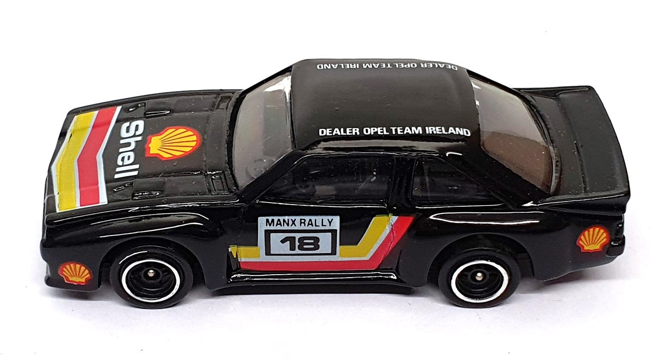 Corgi Appx 10cm Long Diecast C103 - Opel Manta 400 Race Car #18 - Black