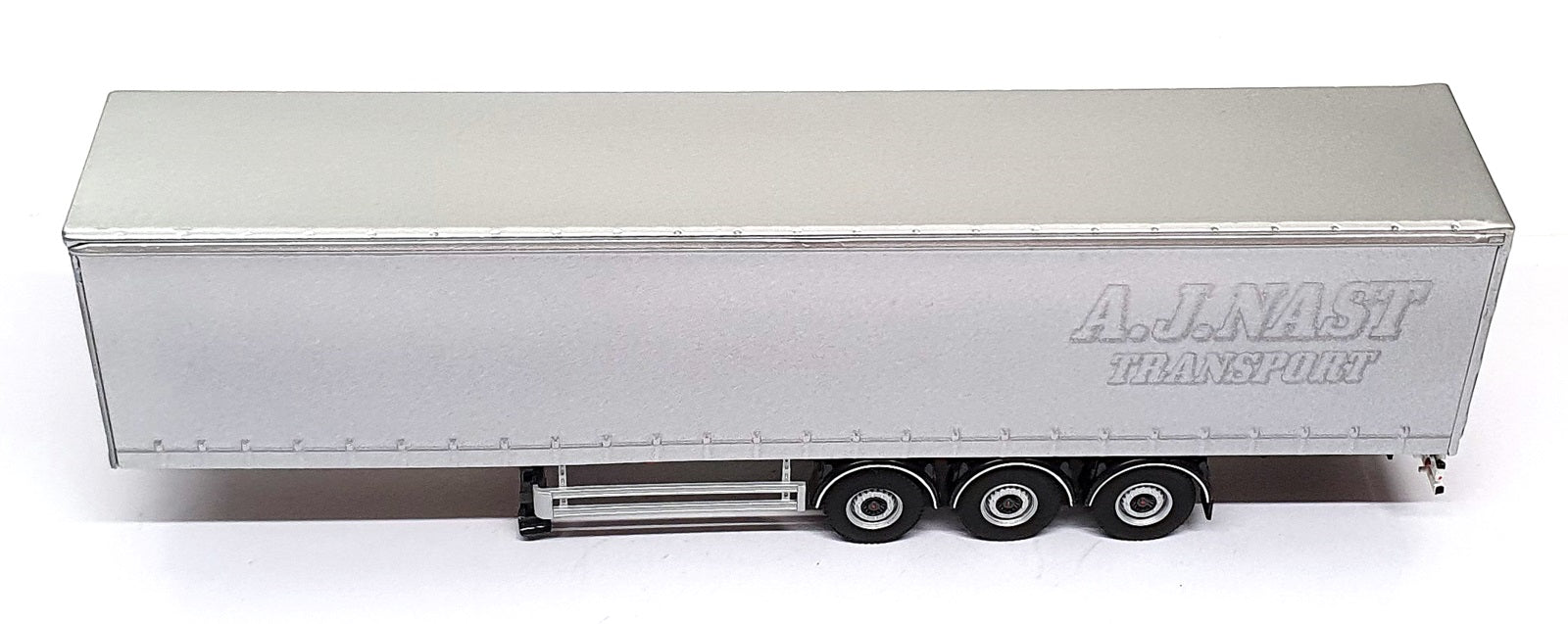 WSI 1/50 Scale 03-1068 - Pacton 3 Axle Curtainside Trailer A.J. Nast REWORKED
