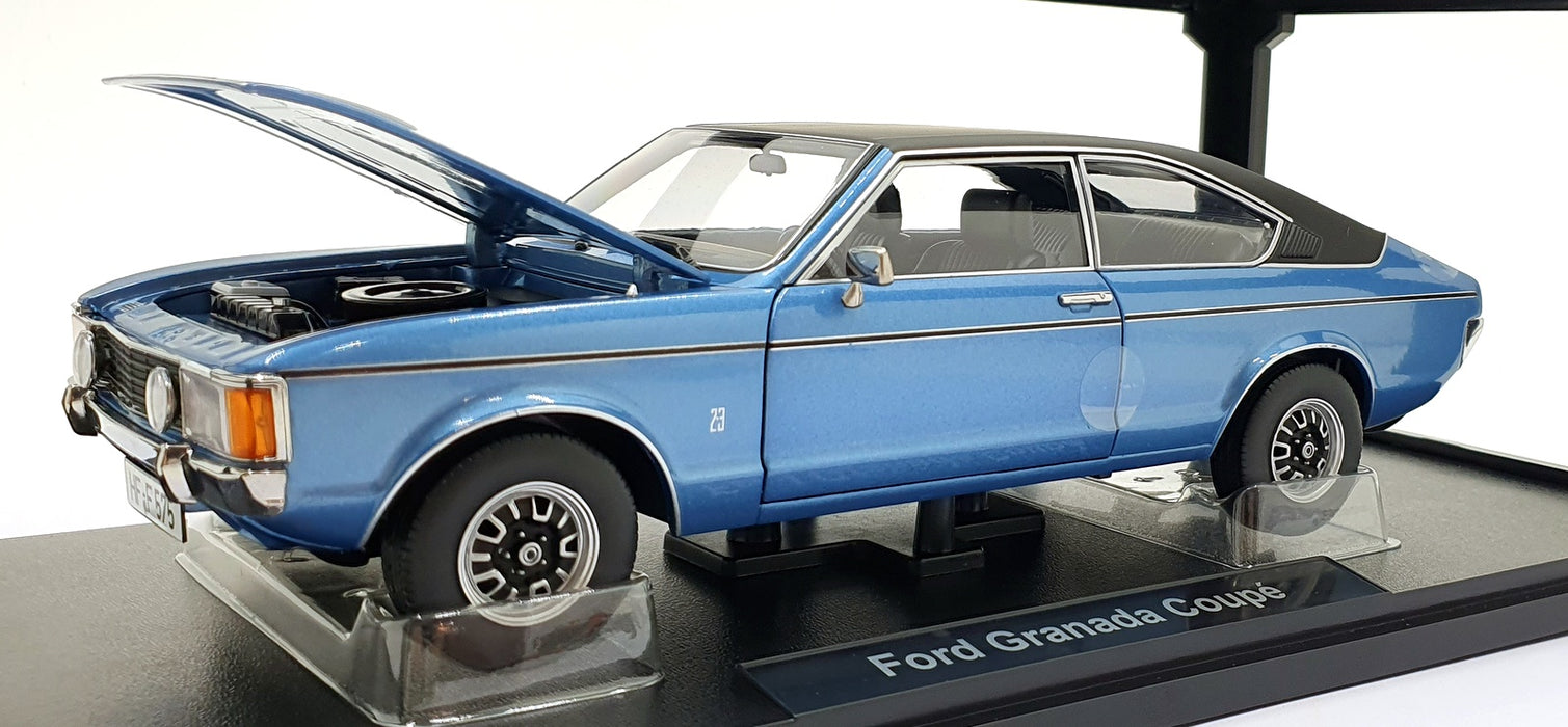 Touring Model Cars 1/18 Scale 18080002 Ford Granada Coupe - Met. Blue