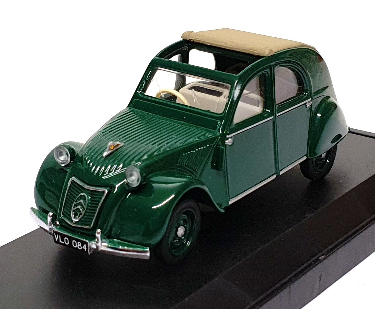 Vitesse 1/43 Scale L084B - 1953-54 Citroen 2cv England Open Roof - Green