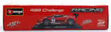 Burago 1/24 Scale Metal Kit 18-26582 Ferrari 488 Challenge (Formula Racing 2017)