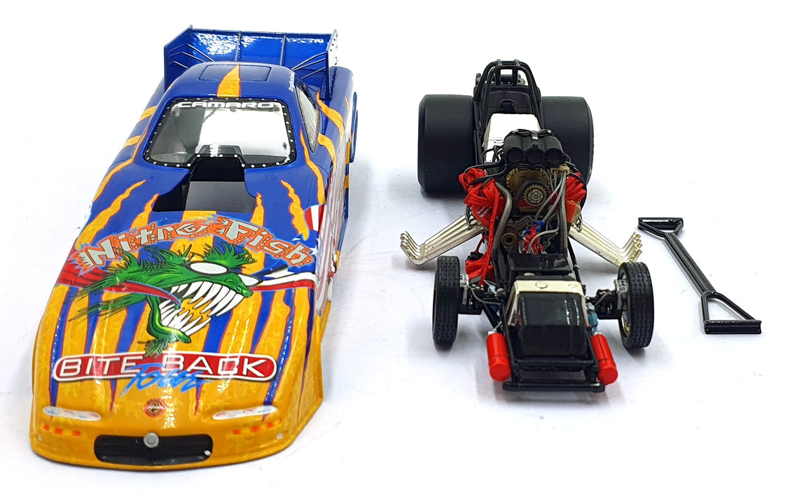Action 1/24 Scale 103285 - Chevrolet Funny Car Dragster 2002 Nitro Fish - Paton