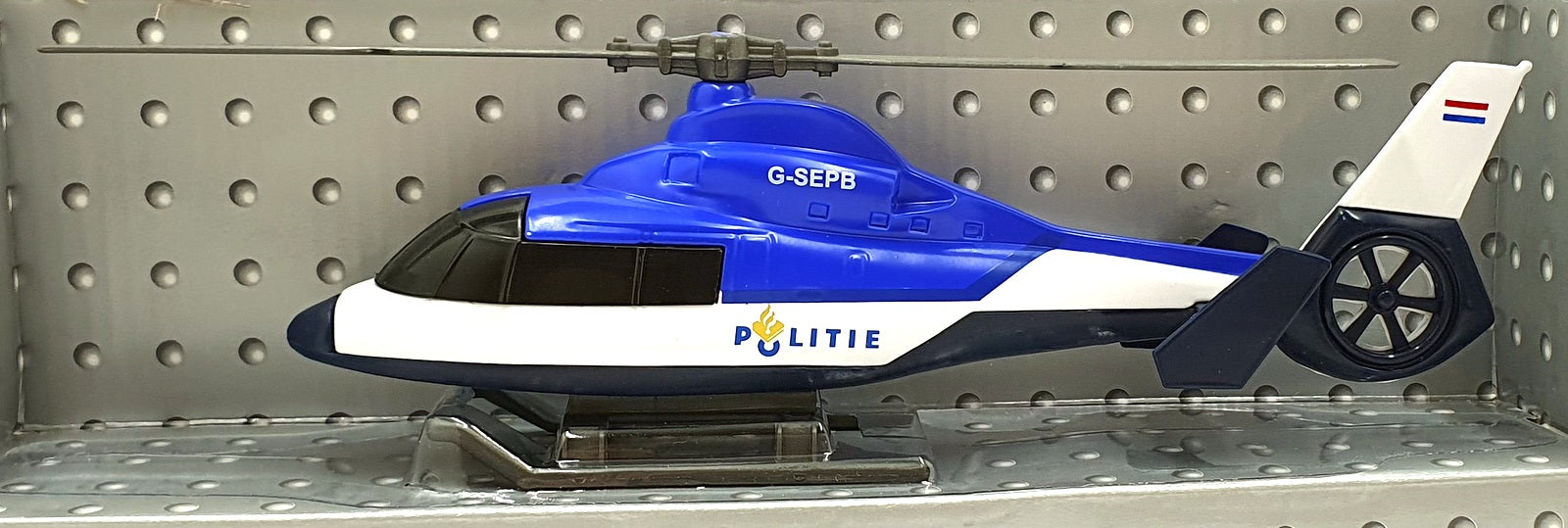 Cararama 1/43 Scale 001043B - Politie Helicopter - Blue