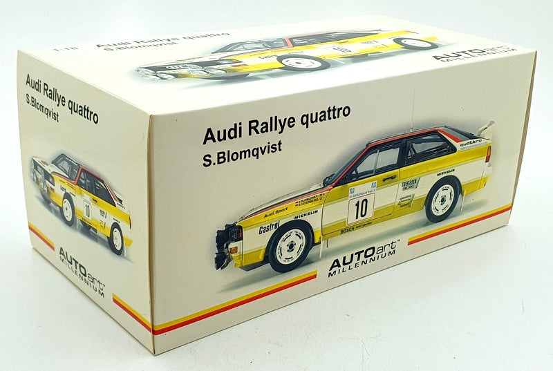 Autoart 1/18 Scale 88402 - Audi Rallye Quattro #10 S.Blomqvist Acropolis