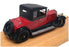 Top Marques 1/43 Scale GS10 - 1926 Rolls Royce 20hp 3/4 DHC - Maroon/Black