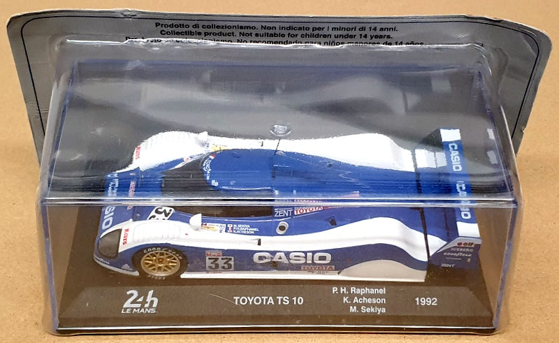 Altaya 1/43 Scale MW1ALA0038 - Toyota TS 10 #33 24h Le Mans 1992