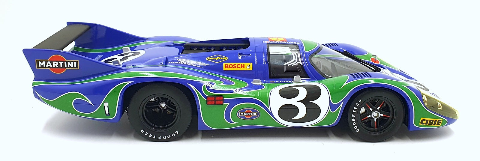 CMR 1/12 Scale CMR12016 - Porsche 917 Long Tail Le Mans 1970 #3 Larrousse