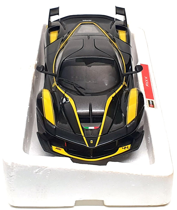 Burago 1/18 Scale 18-16907B - Ferrari FXX K #44 Taylor - Black/Yellow