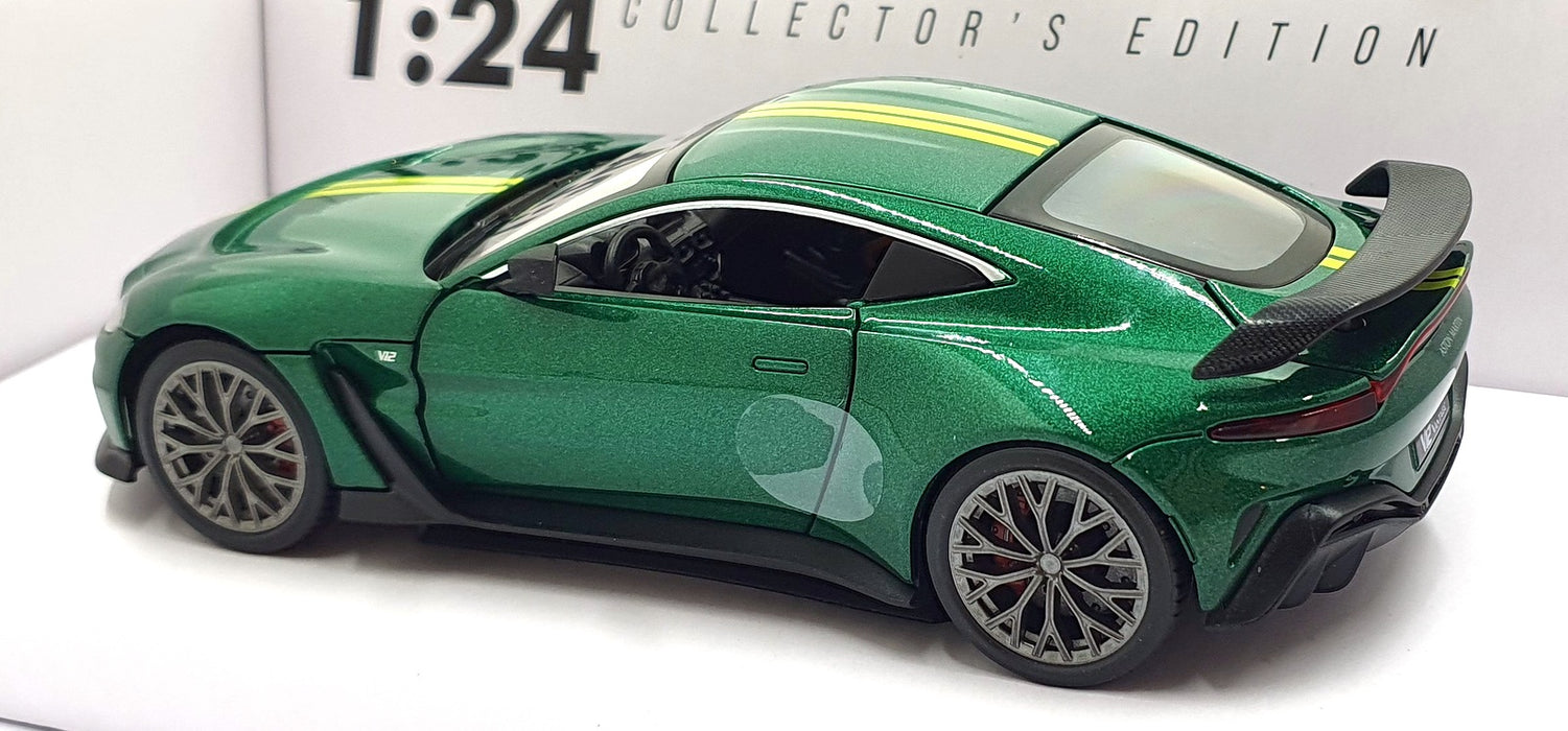 CMJ 1/24 Scale Diecast AMV12GN - Aston Martin Vantage V12 - Met. Green