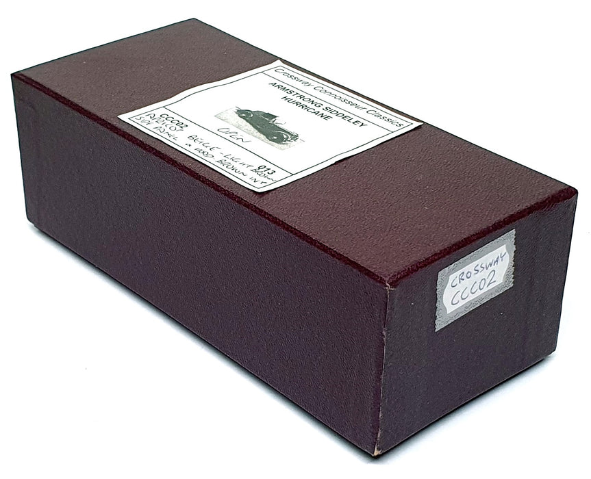 Crossway 1/43 Scale CCC02 Armstrong Siddeley Hurricane - Apricot Beige/Lt. Brown