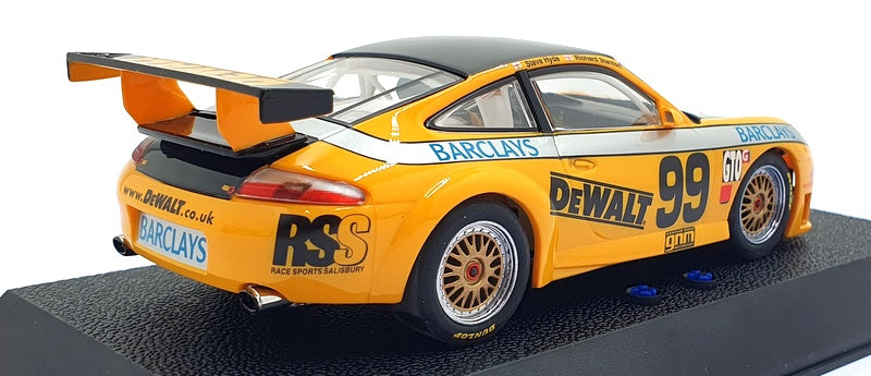 Scalextric 1/32 Scale Slot Car C2481 - Porsche 911 GT3R #99 "DeWALT"