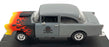Ertl 1/18 Scale Diecast 36685 - 1955 Chevy Hot Rod - Grey/Flames