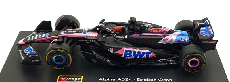 Burago 1/43 Scale 18-38220 - Alpine F1 Team A524 #31 - Esteban Ocon