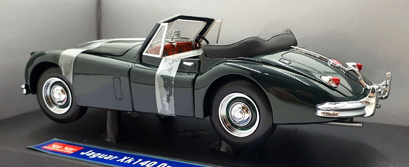 Sun Star 1/18 Scale Diecast - 2802 Jaguar XK 140 Drophead Coupe - Green