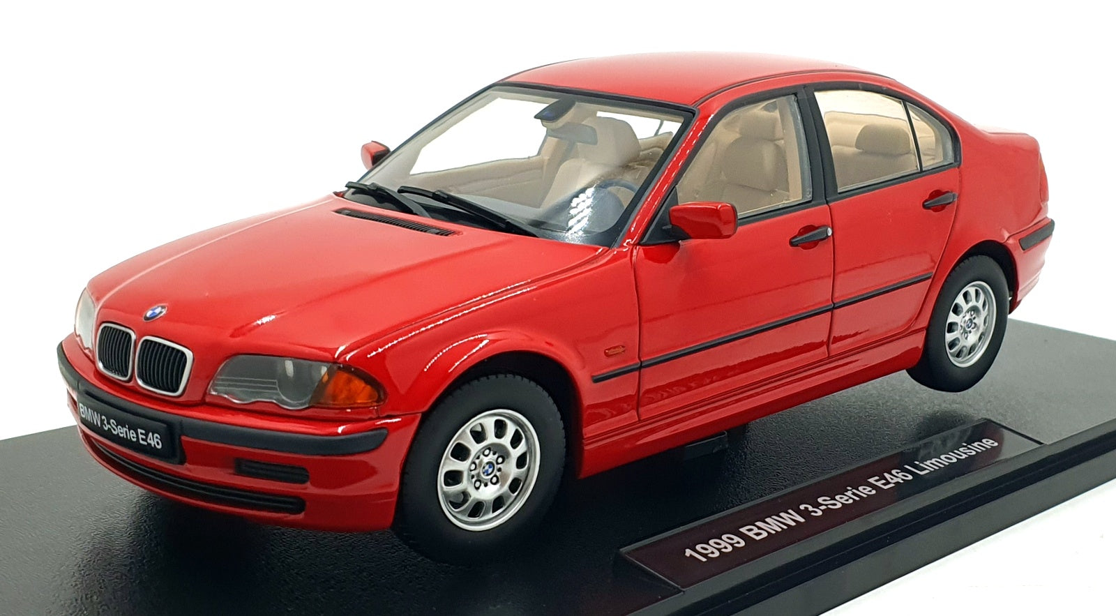 KK Scale 1/18 Scale KKDC181435 - 1999 BMW 3-Series E46 Limousine - Red