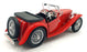 Road Signature 1/18 Scale Diecast 23426M - 1947 MG TC Midget - Red