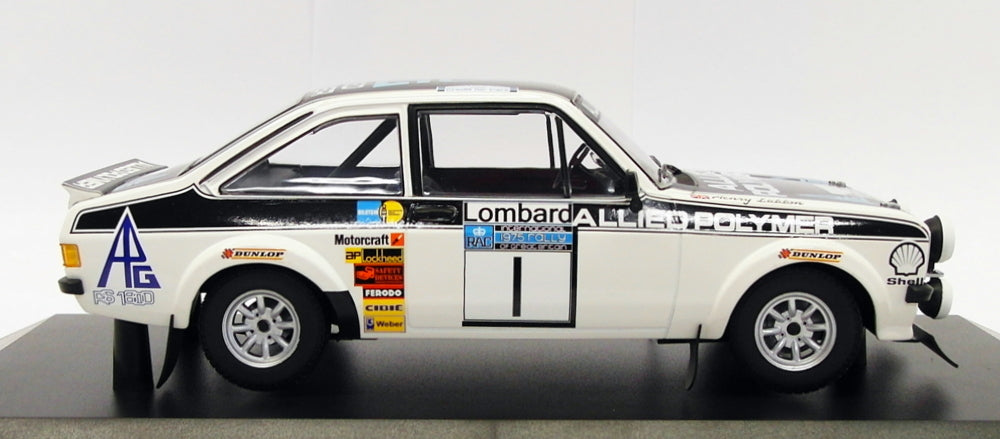 Minichamps 1/18 Scale Diecast 155 758701 - Ford Escort RS 1800 - RAC Rally 1975