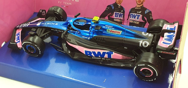 Burago 1/43 Scale 18-38072 - F1 BWT Alpine A523 2023 #10 P.Gasly