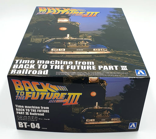 Aoshima 1/24 Scale Kit BT-04 BTTF-III - Time Machine Back to The Future Part III