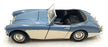 Ertl 1/18 Scale Diecast 7459 - 1956 Austin Healey 100-Six - Blue / white