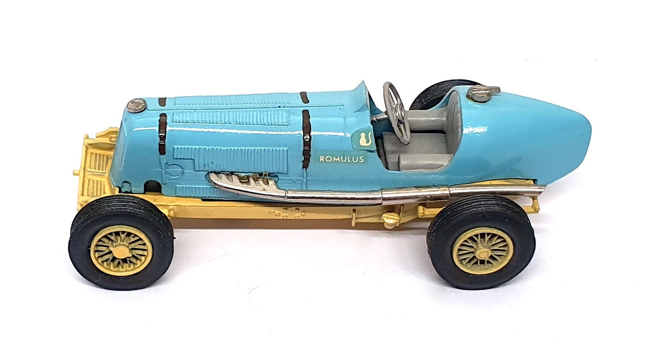 Unknown Brand 1/43 Scale LIB045E - 1935 Bira ERA Romulus - Blue Yellow