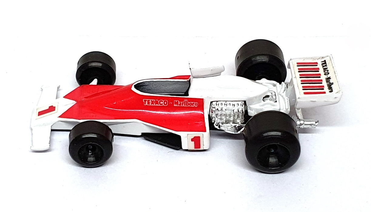 Polistil Appx 8cm Long Diecast RJ.1 - F1 McLaren M23 #1 - Red/White