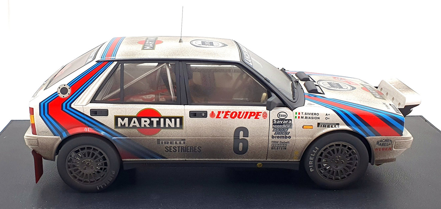 Top Marques 1/12 Scale TMR1263AD Lancia Delta HF Monte Carlo 1987 #6 Dirty