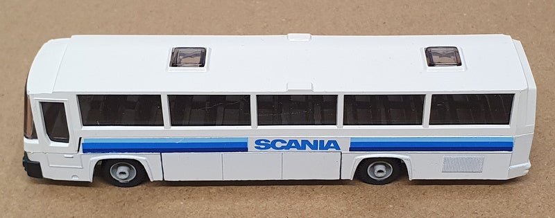 Etsi 1/87 Scale Diecast 187SCA - Scania Coach Bus - White/Blue