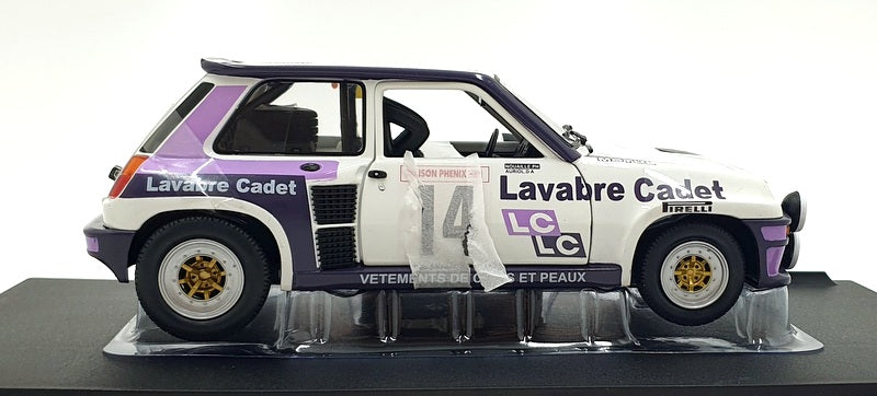 Solido 1/18 Scale Diecast S1801313 - Renault 5 Turbo #14 Lyon Charbbonnieres '83
