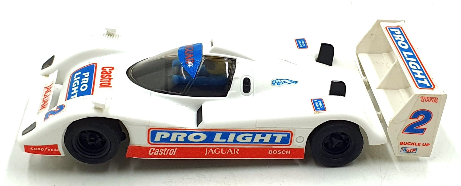 Matchbox SCX 1/32 Scale Slot Car 93170.20 - Jaguar XJR #2 14 "Pro Light"