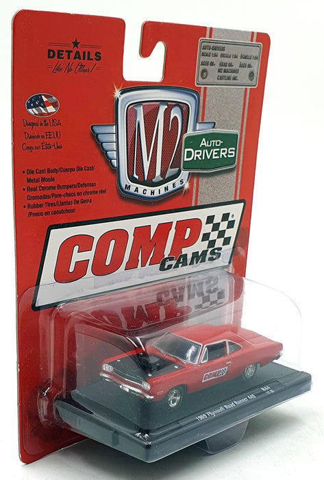 Castline M2 Machines 1/64 Scale R44 - 1969 Plymouth Road Runner 440 - Red 