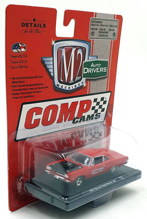 Castline M2 Machines 1/64 Scale R44 - 1969 Plymouth Road Runner 440 - Red 