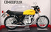 Aoshima 1/12 Scale 11174-4200 - Honda CB400Four Motorcycle - Yellow