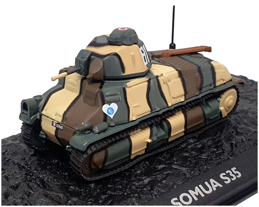 Atlas Editions 1/72 Scale 4660 128 - Somua S35 French Tank