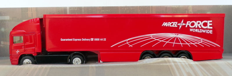 Corgi 1/64 Scale 59542 - ERF Box Trailer Truck Parcel Force - Red
