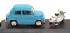 Vitesse 1/43 Scale Diecast 031 - 1960 Steyr Puch 650T & Vespa - Blue