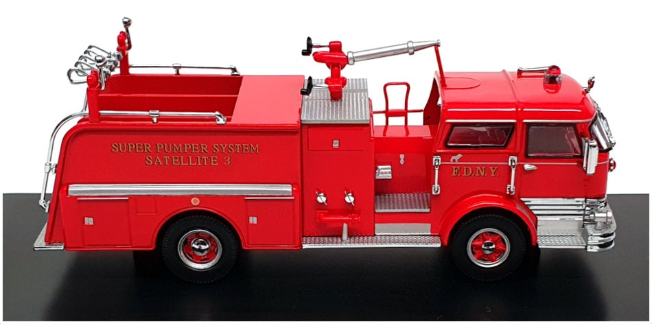 Code 3 Collectibles 1/64 Scale 12544 - Mack C Satelite 3 Fire Engine - FDNY