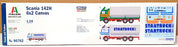 Italeri 1/24 Scale Unassembled Kit 90762 - Scania 142H 6x2 Canvas Truck