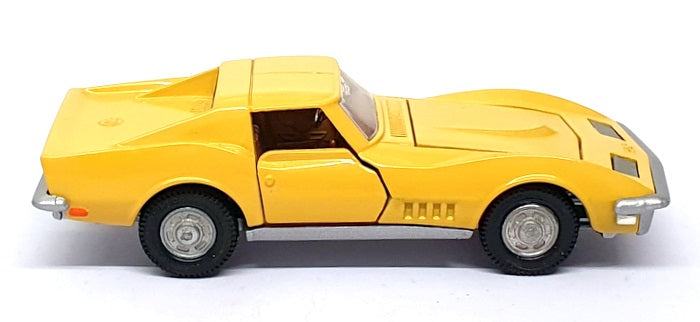 Dinky Toys 11cm Long Diecast 221 - Chevrolet Corvette Stingray - Yellow