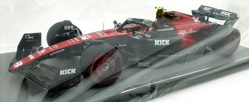 Spark 1/18 Scale 18S879 - Alfa Romeo F1 Kick C43 Australia 2023 #24 Z.Guanyu 