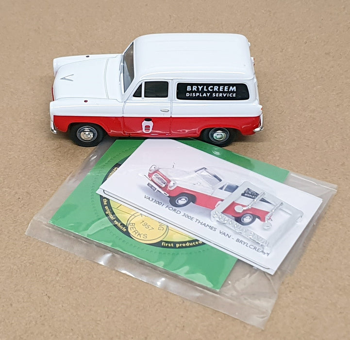 Vanguards 1/43 Scale VA33001 - Ford 300E Thames Van Brylcream - White/Red